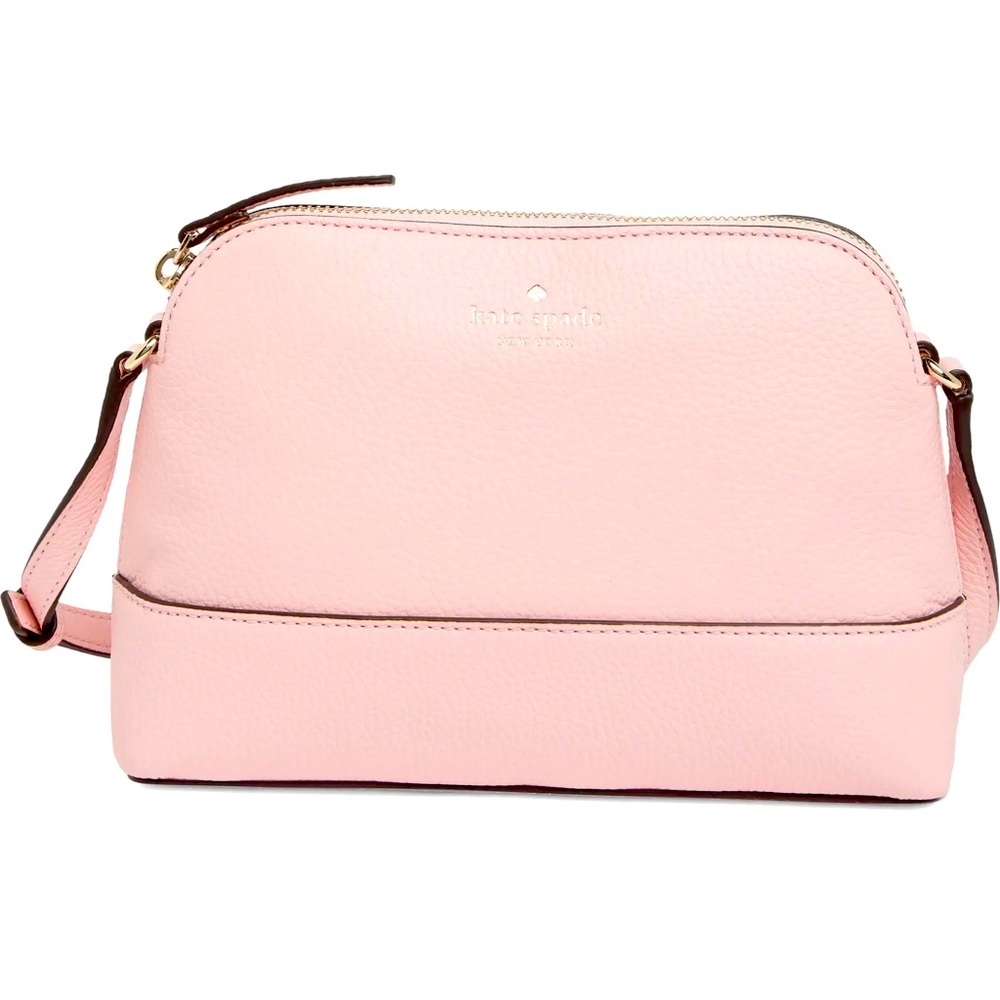 KATE SPADE NEW YORK Southport Ave Hannah Leather Crossbody Bag!